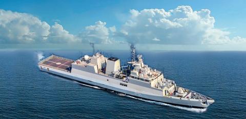 Anti Submarine Warfare Corvette