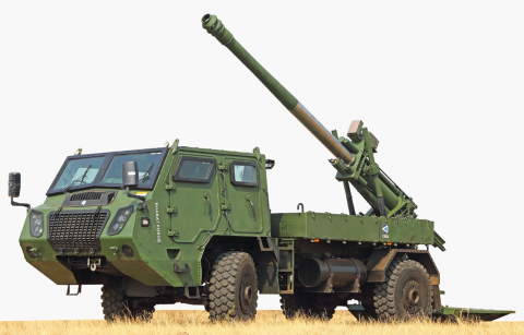 MArG 39 (155mm/39cal artillery gun systems mounted on 4x4 HMV)