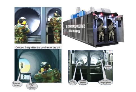 Containerised Tubular Shooting Range (CTSR)
