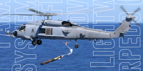Parachute System from FIAM of Advanced Lightweight Torpedo (ALWT)