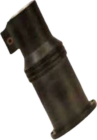 Muzzle Attachment For 38mm Gas Gun Grenade Launcher