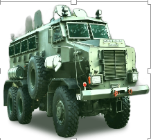 Mine Protected Vehicle 6x6