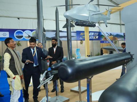Hon’ble Raksha Rajya Mantri Shri Sanjay Seth visited the Department of Defence Production Pavilion at the 44th IITF, held from 14–27 November 2025 at Bharat Mandapam. He interacted with representatives from all 16 DPSUs and iDEX start-ups, and discussed the latest advancements in India’s indigenous defence production ecosystem and the progress achieved under the Aatmanirbhar Bharat initiative. The Pavilion aims to deepen public awareness of India’s indigenous defence capabilities, promote industry engagemen