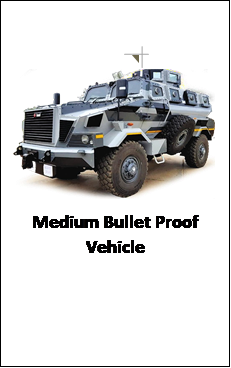 Medium Bullet Proof Vehicle