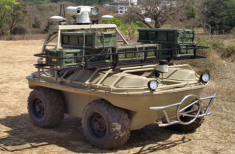 UGV 4x4 (Unmanned Ground vehicle)