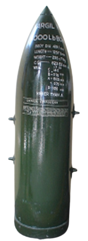 Aerial Bomb Body 1000 Lbs (Empty)