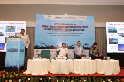 The Defence MSME Conclave 2026–27 Series, held on 03 September 2026 in Haridwar, Uttarakhand, on the theme ‘Strengthening MSME Ecosystem through Policy Reforms and Infrastructure Development.’ Organised by the DDP, Ministry of Defence, in association with FICCI, and supported by TCL and GIL.