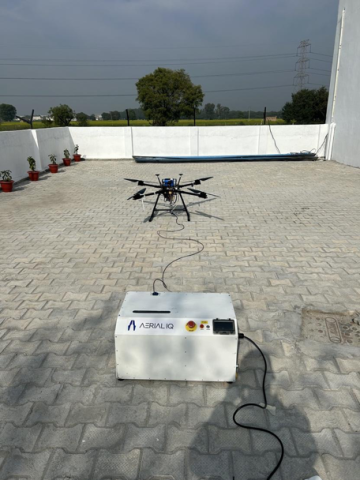 Aviral- A Tethered Drone System