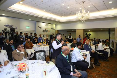 Raksha Navachar Samvaad Interaction with iDEX Startups - 6