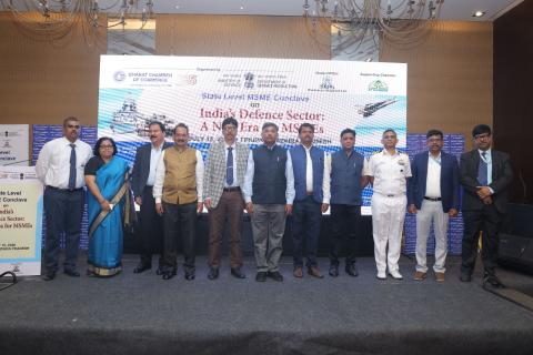 Focused on the theme 'India's Defence Sector: A New Era for MSMEs,' the Defence MSME Conclave 2026–27 Series, held on 15 July 2026 in Tirupati, Andhra Pradesh. Organised by the DDP, Ministry of Defence, in association with BCC and supported by HSL.
