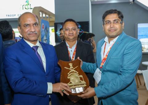 Secretary (Defence Production) Shri Sanjeev Kumar visited the inauguration day of the Department of Defence Production’s pavilion at the 44th IITF, held from 14–27 November 2025 at Bharat Mandapam, highlighting India’s progress under the Aatmanirbhar Bharat initiative. The pavilion featured advanced land, naval, aerospace, and emerging defence technologies, with participation from all 16 DPSUs and iDEX start-ups, who showcased their latest innovations. The exhibits displayed state-of-the-art defence product