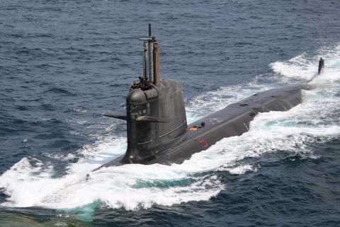 Scorpene class submarine