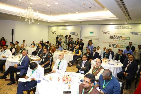 Raksha Navachar Samvaad Interaction with iDEX Startups - 3